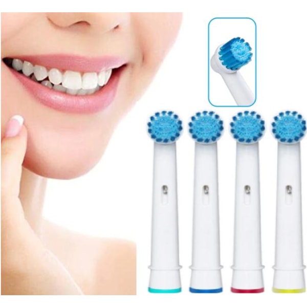 4st Tandborsthuvuden Oral-B Kompatibla- EB17S