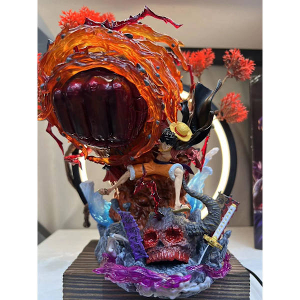 25 cm Gear 5 Monkey D. Luffy Action Figur - Et stykke PVC-statue Samlelegetøjsgave with box