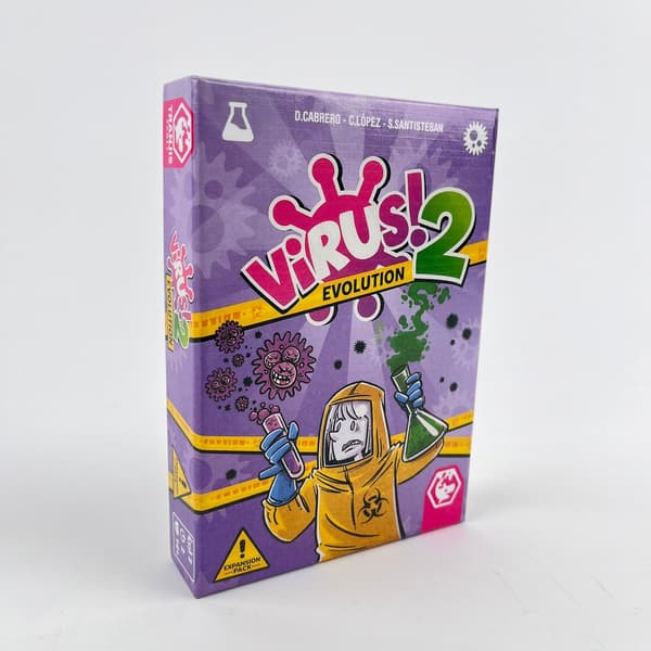 Game Factory Virus! Virus! Roll & Write 、Virus Halloween 、Virus! 2 Evolution Expansion ，Partyspel för skoj Familjespel Virus Evolution