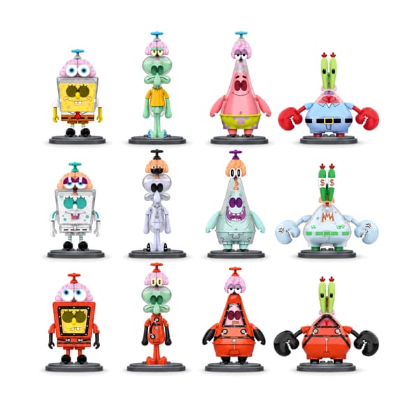 SvampBob Figurer Spongebob Squarepants Blind Box julklappar