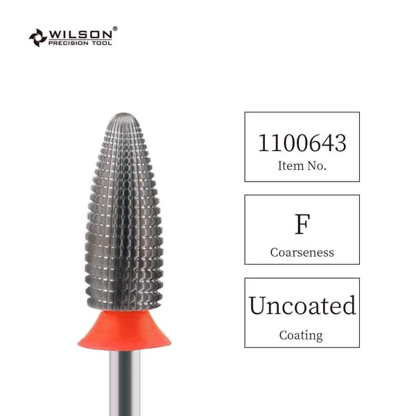 WILSON Typhoon Bits 2-vejs negleskærer til fjernelse af gel 1pc M 1pc XF