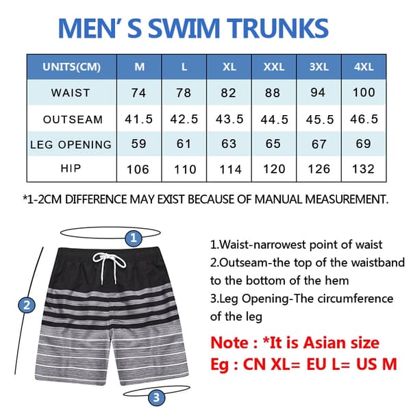 Snabbtorkande herrshorts med vertikala randar, nya ankomster 2026, sommar, strandsurfing, andningsbart nätfoder, plusstorleksshorts 4XL