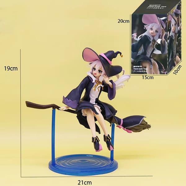 Taito Elaina vandrande häxa 19 cm Animefigur - Samlardocka Leksakspresent no box