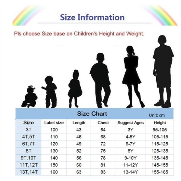 Fortnite T-Shirt för Barn (Silhouettes)- storlek 150 Svart