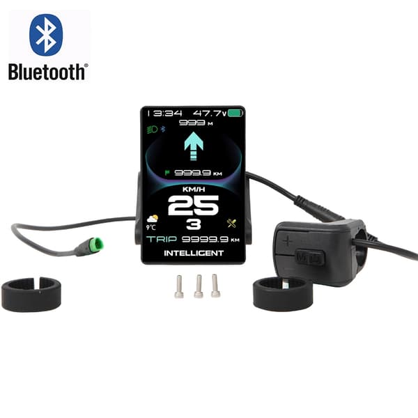 BAFANG CAN-Protocol Elcykel Display 860C 600C 530S DPC18 P860C Bluetooth Mittmotor Kit CAN P860C