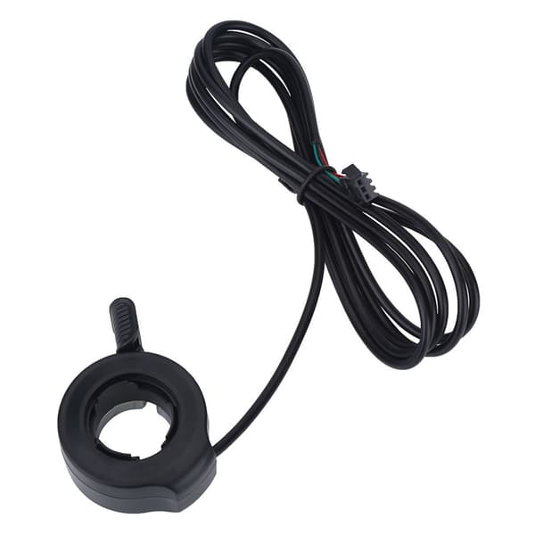 3-tråds hastighetskontroll tumgasreglage för 22,5 mm styre elcykel elscooter black
