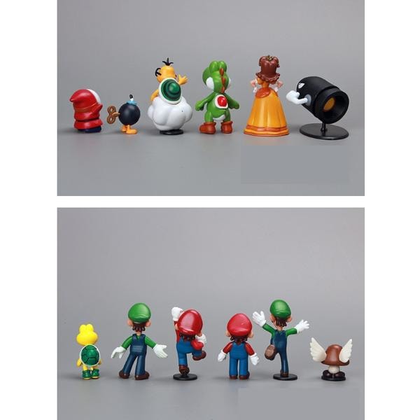 Super Mario 18 Pack Figurer julklappar
