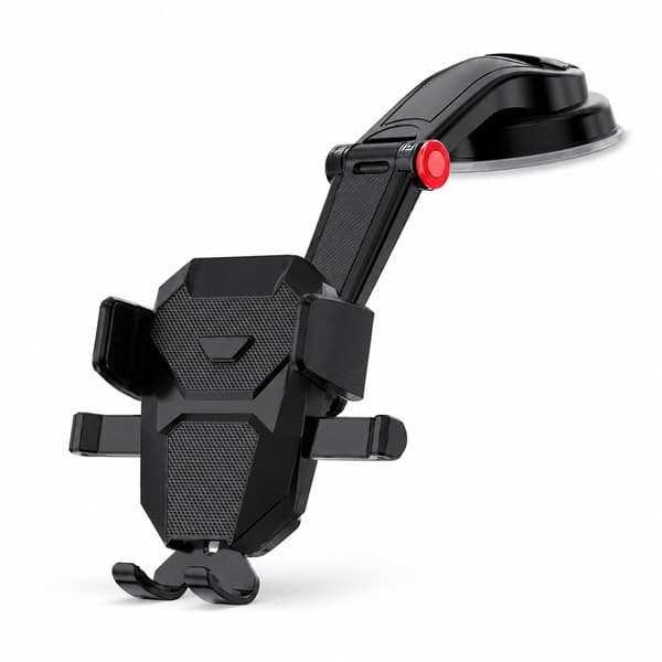 Biltelefonholder Stand Gravity Dashboard Universal Mobilstøtte til iPhone 13/12 Pro Xiaomi Samsung black