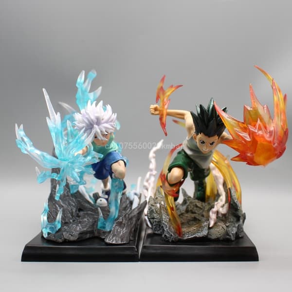 Killua Zoldyck Action Figur 18 cm - Hunter x Hunter PVC-model samlergave til fans Gon Freecss With Box