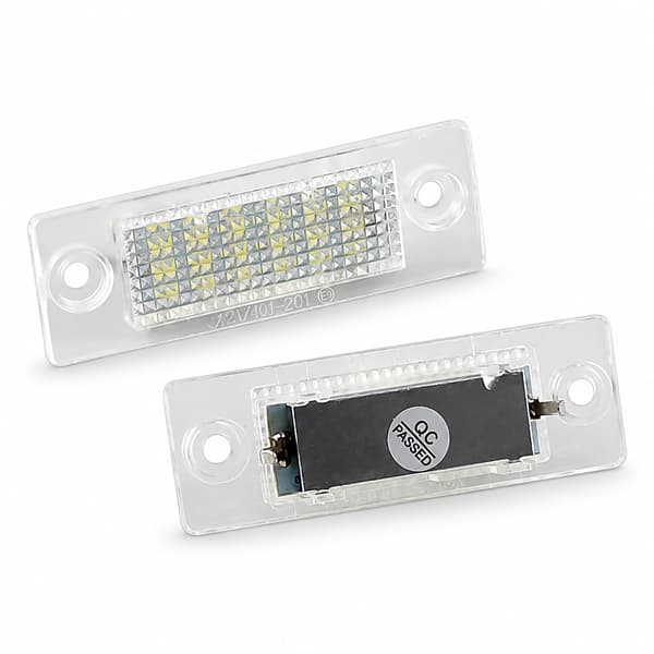 2 kpl LED-rekisterikilven valoa VW T5 Transporter 2003-2009 VW Caddy MK3 2004-2013 Golf 2005-2009 2PCS LED White