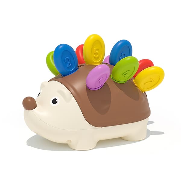 Montessori-igelkottleksak för bebisar - finmotorik och sensorisk utbildning Present för barn Hedgehog