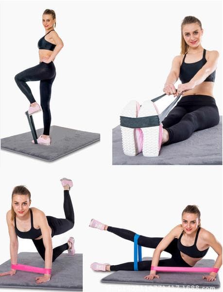 Exercise Bands Resistance Bands Rubber Bands-Powerbands-Yellow