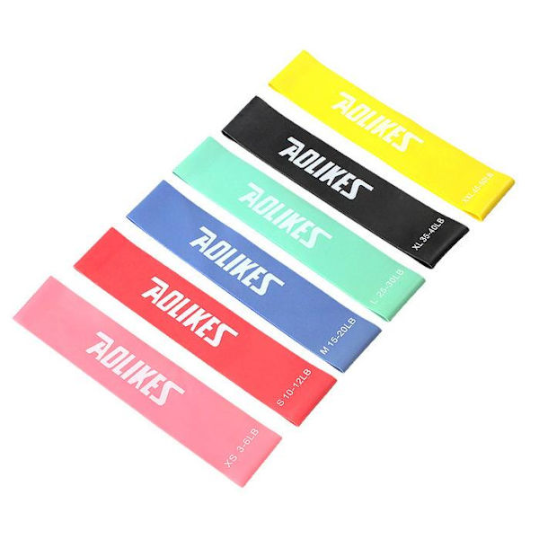 6 Pack Exercise Bands Resistance Bands Rubber Bands