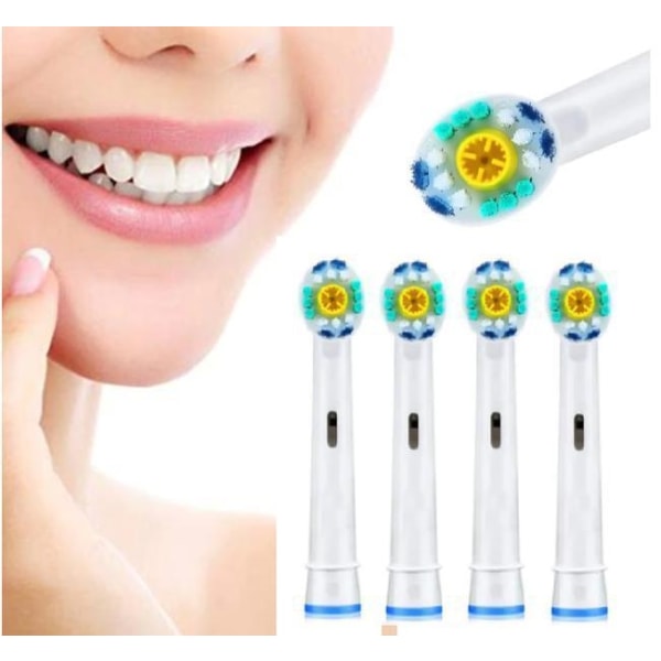 4-pakkaiset hammasharjan päät Oral-B-yhteensopivat-EB18A