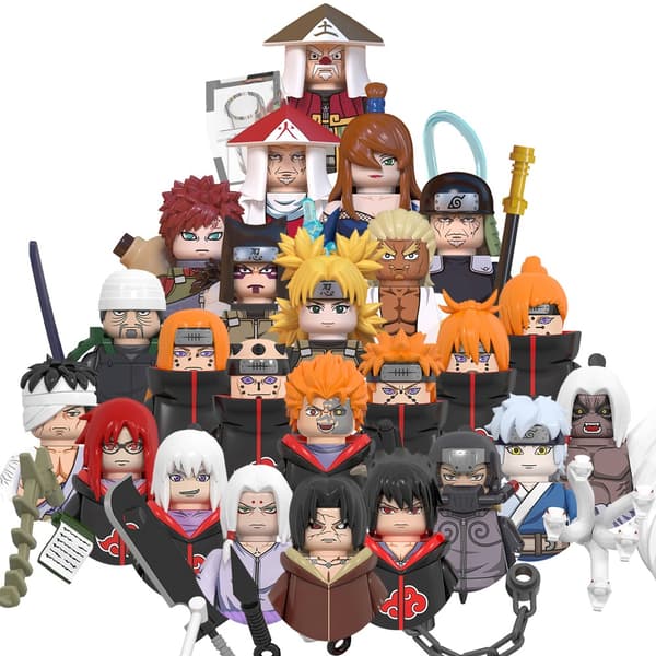 Heta Anime IP Samlarfigurer DBZ Action Figur Modell Presenter Samlarfigurer för barn NARUTO 03