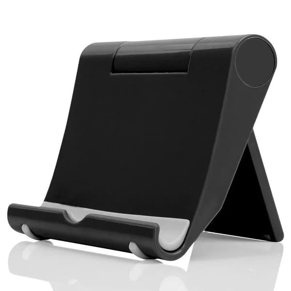 Sammenklappelig bordtelefonholder universal monteringsstativ til iPhone Xiaomi Huawei Samsung tablets Yellow