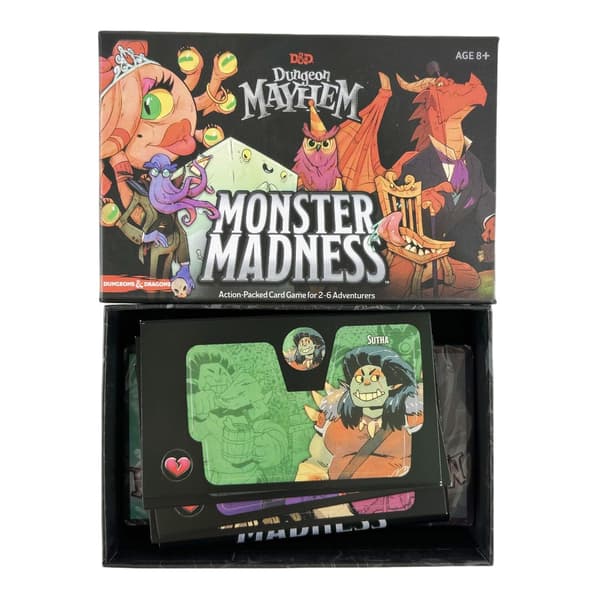 Baldur's Gate Dungeon Mayhem Brädspel Monster Madness Card Engelsk version Barnleksakspresent Dungeon Large