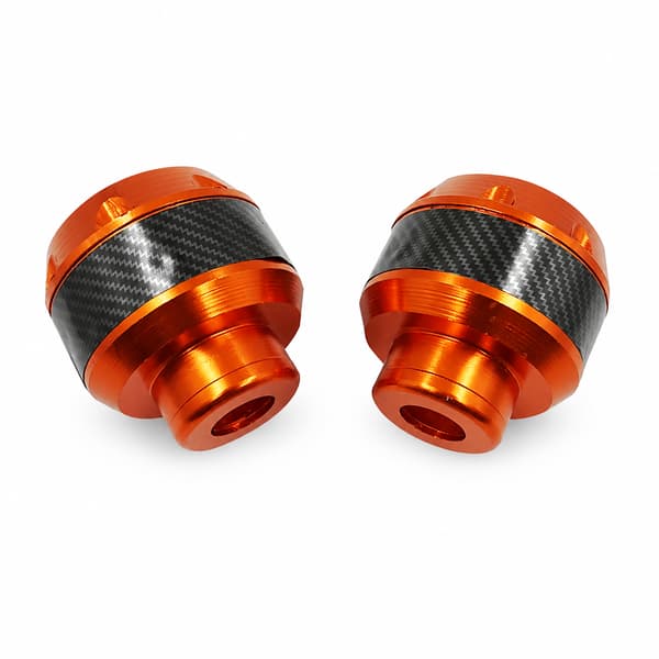 Aluminiumslegering Stødsikker Slider Cups El-Scooter Crash Protector Tilbehør orange