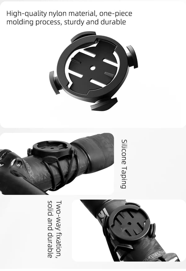 MTB-cykel stoppurförlängningsadapterfäste 6g legering cykeldatorfäste för GARMIN IGPSPORT 2pcs