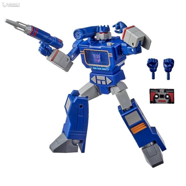 Transformere R.E.D. G1 Optimus Prime, Megatron & Soundwave Action Figurer - Samlelegetøjssæt Soundwave