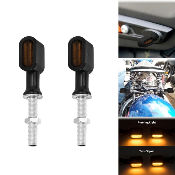 Motorcykel bageste LED bremselys indikator E Mark lampe til Harley Softail Touring XL Dyna til BMW Mini Run blinklys baglygte E Mark Light 3