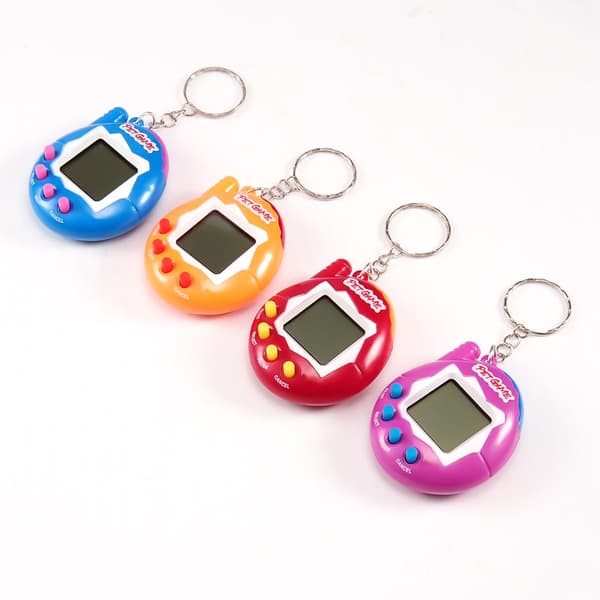 Transparent 168-i-1 Virtual Pet Toy - Nostalgisk Cyber ​​Digital Pixel Fun för barn 7