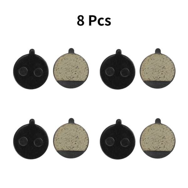 Bromsbelägg i halvmetall för iScooter iX3 iX4 i9 i9Max SmartGyro elscooterbyte 8 Pcs