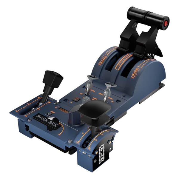 WINWING URSA MINOR 32 Metallflygsimulatorgasreglage/32 PAC aerodynamisk konfiguration metallpanel för X-Plane MSFS 1 set