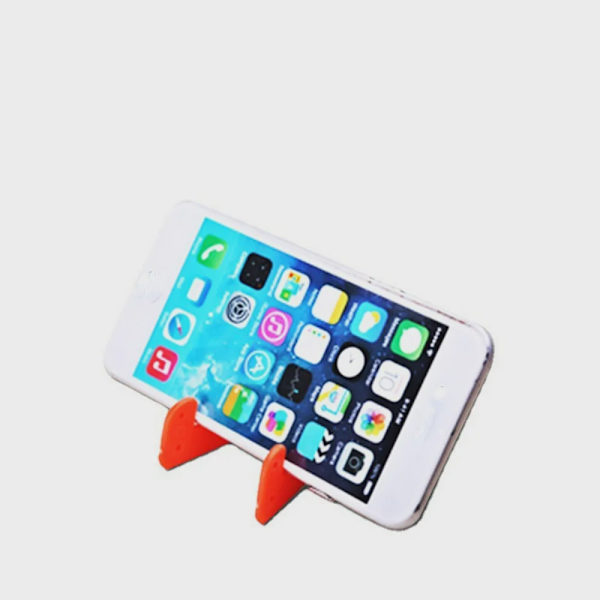Bærbar justerbar universel foldbar telefon- og tabletholder til iPhone White