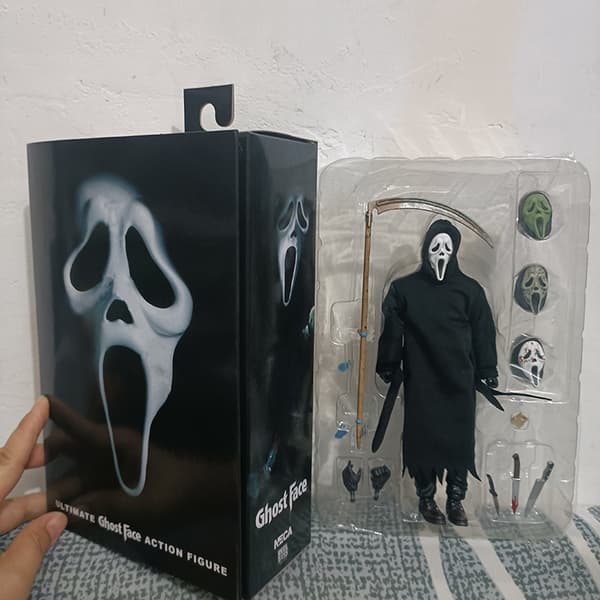 NECA Ultimate Count Orlok Nosferatu Black & White Horror Action Figuuri - täydellinen lahja! with box