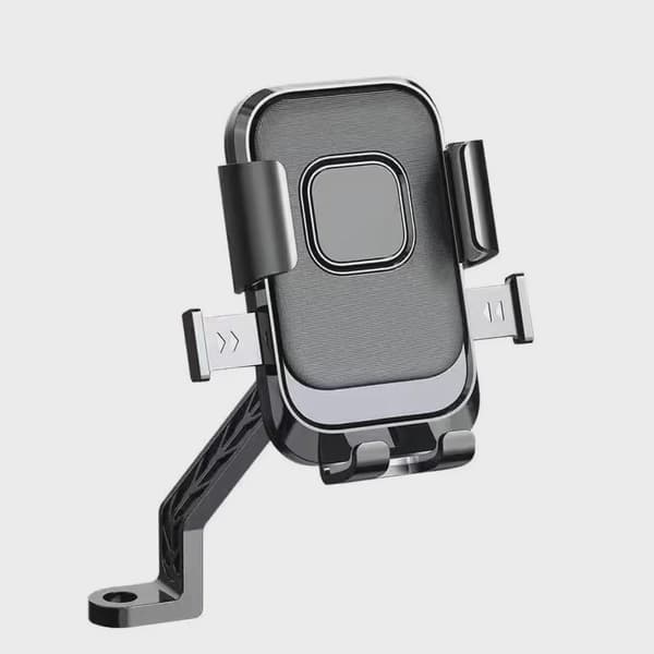 Motorcykel Cykel Telefonhållare 360° Rotation Stötsäker Montering för iPhone Xiaomi Samsung Handlebar