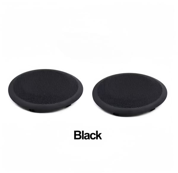 2 st 4,7'' fram-/bakdörr högtalargrillskydd högtalarlist 7144 563 för BMW 3-serie E90 E91 2005-2012 X1 2010-2014 Black 1pc