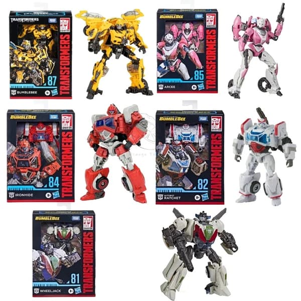 I lager Takara Tomy Transformers leksaker Studio Series Klass D Modell Robot Collection Actionfigurer Leksaker Presenter Hobby SS-87