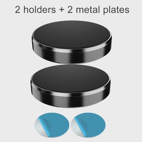 Magnetisk Bilholder Universal Dashboard Mount til iPhone Xiaomi Huawei Samsung Gold-Rotate