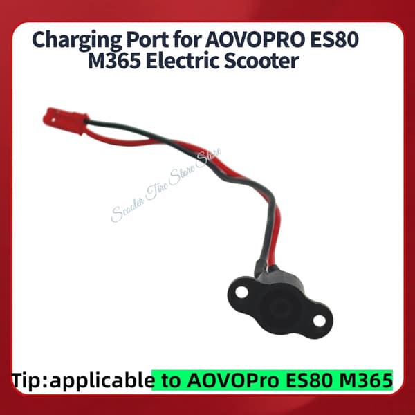 AOVOPRO ES80 M365 Elscooter Laddningskabel Tillbehör Model B
