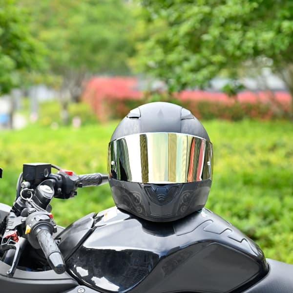 Visirer til LS2 FF320 Stream FF353 Rapid FF328 FF800 Motorcykelhjelm Original Erstatning Ekstra Linse Sort Iridium Sølv Blue