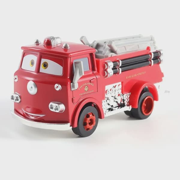 Bil Pixar Bilar 3 2 Dinoco Lightning McQueen Damage Chick Hicks Luigi Leksak Original Metallmodell Fritter Flygplan Racing Barnpresent 28