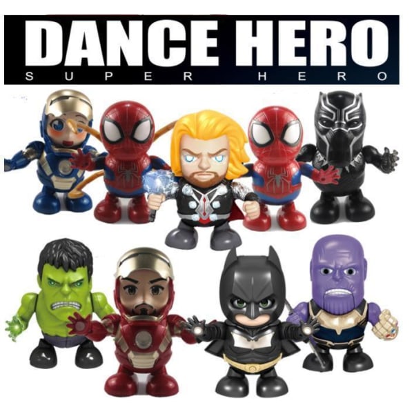 Marvel Heroes Dance Hero 8st Modeller Thaons