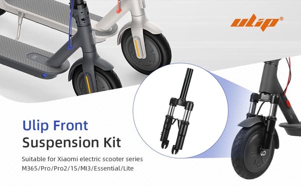 Ulip hydraulisk framstötdämpare för gaffelupphängning för Xiaomi M365/Pro/1S/Mi3 Scooter front absorber