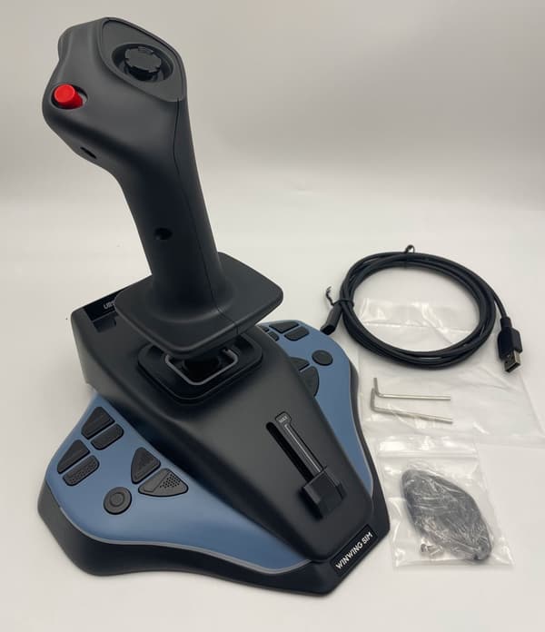 Winwing Flight Simulator URSA MINOR Flygplansjoystick Vänster kapten/Hör Förste officersversion X-Plane MSFS2020 P3D-simulering R First officer
