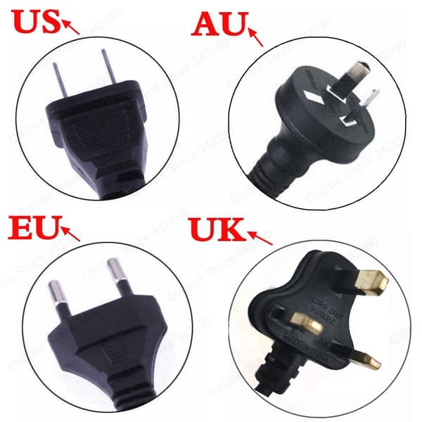 42V 2A Universal Batterioplader 100-240VAC til Selvbalancerende Scooter Hoverboard AU plug