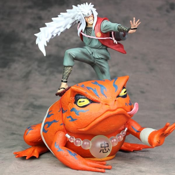 Jiraiya Action Figur 23 cm - Naruto Gama-bunta PVC samlermodel til børn og skrivebordsindretning Gama-Bunta Size No Box