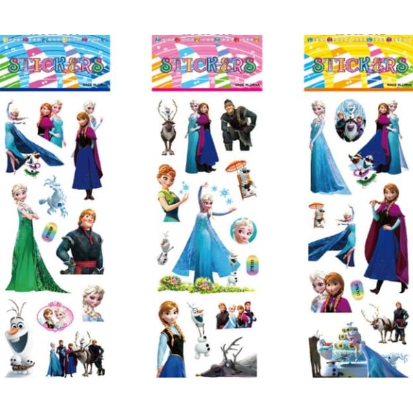 15st Frozen Klistermärken Stickers