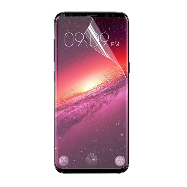 Screen protector Galaxy S9, PET plastic with curved edges