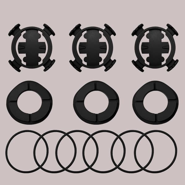 MTB-cykel stoppurförlängningsadapterfäste 6g legering cykeldatorfäste för GARMIN IGPSPORT 3pcs
