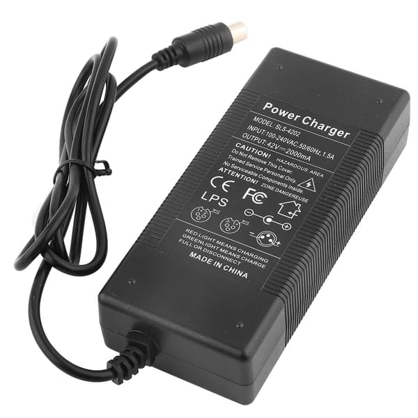 42V 2A reserveladeradapter til Xiaomi elektrisk løbehjulsbatteri EU Plug
