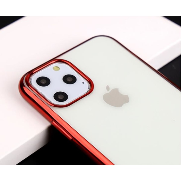 iPhone 11 Pro -kotelo | Super ohut TPU Shell - 5 kpl väri Red