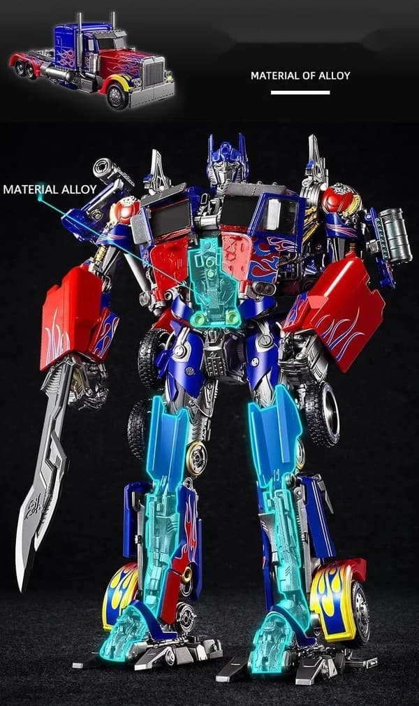 Primal Commander Metal Alloy Mecha Figur XP10 XP13 XP14 XP15 - Desktop Decor Leksak Present xp-10 Size with box