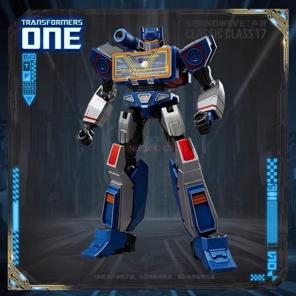Blokees Transformers One Classic Soundwave Ironhide Shockwave Actionfigurer - rörliga modeller Shockwave With Box