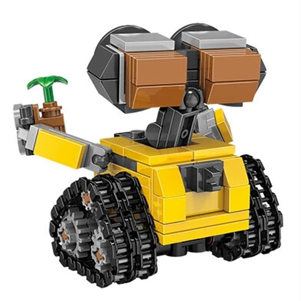 Wall-E Building Block Kit - MOC Classic Movie Model Leksak för barn - Rolig monteringspresent no box